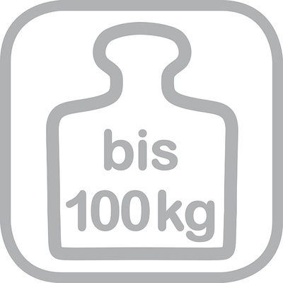 Belastbarkeit 100 kg