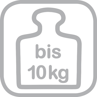 Belastbarkeit 10 kg