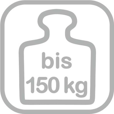 Belastbarkeit 150 kg