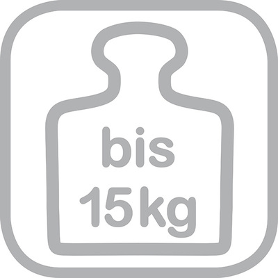 Belastbarkeit 15 kg