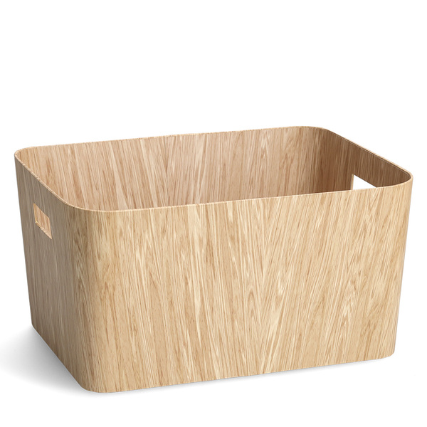 Aufbewahrungsbox "Holz", Pappe