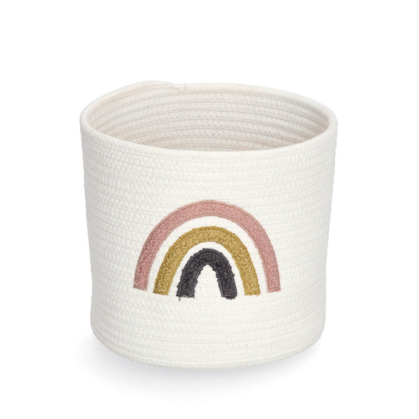 Aufbewahrungskorb "Rainbow", Baumwolle/Polyester,