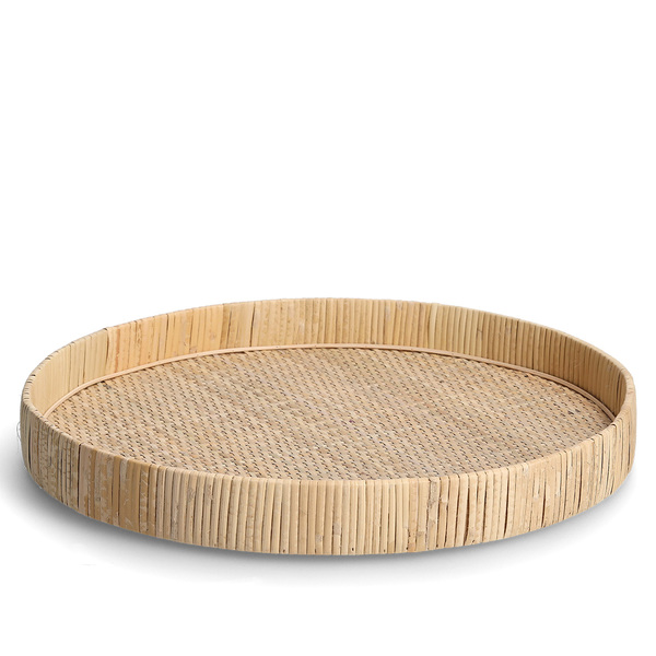 Dekotablett Rattan \