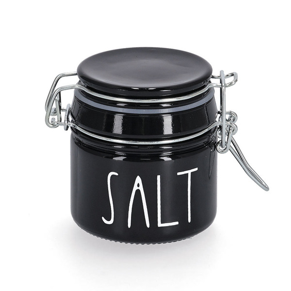 Gewürzglas m. Bügelverschluss "Salt", 100 ml,