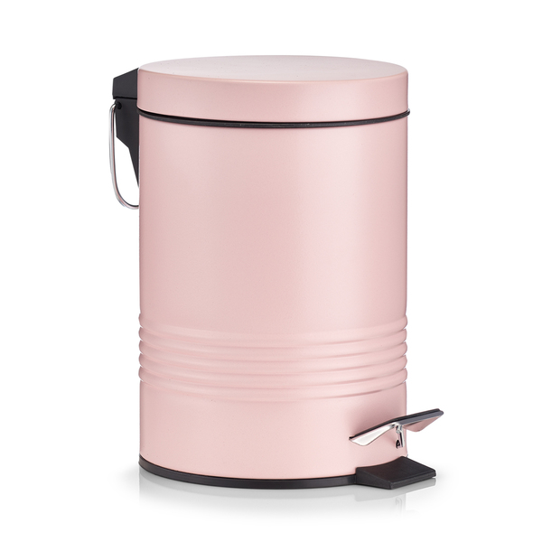 Kosmetikeimer, 3 ltr., Metall/Kunststoff, rosé