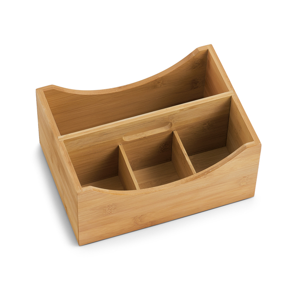 Ordnungsbox m. Griff, Bambus/HDF