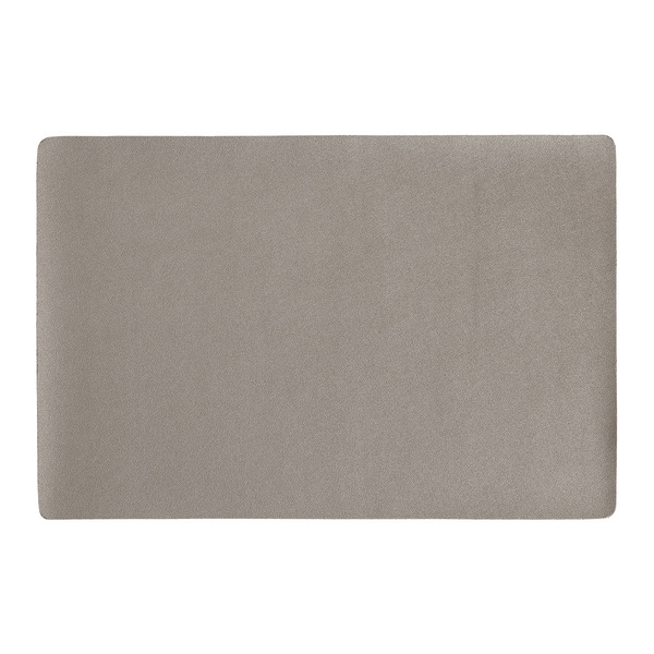 Platzset, Kunstleder, metallic taupe