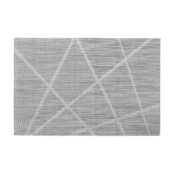 Platzset, Kunststoff, grau