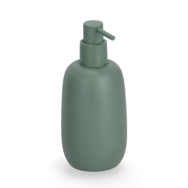 Seifenspender "Modern", Polyresin, salbei