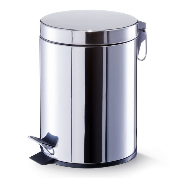 Treteimer, 5 ltr., Edelstahl/Kunststoff