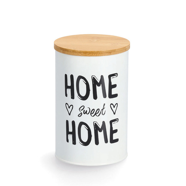 Vorratsdose "Home", m. Bambusdeckel, 1000 ml