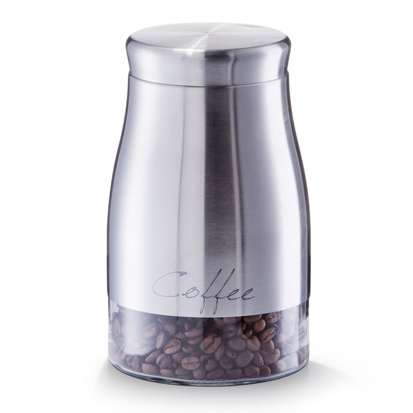 Vorratsglas 'Coffee', 1300 ml, Edelstahl