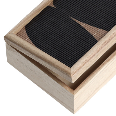 Aufbewahrungsbox "Black Mosaic", Holz