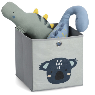 Aufbewahrungsbox "Koala", Vlies, grau