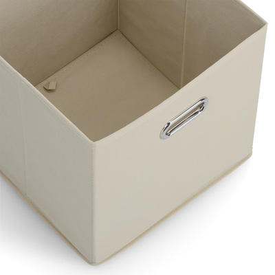 Aufbewahrungsbox, Vlies, beige