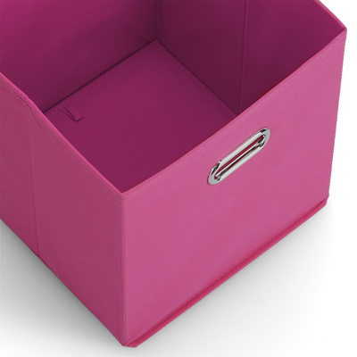 Aufbewahrungsbox, Vlies, pink