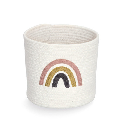 Aufbewahrungskorb "Rainbow", Baumwolle/Polyester,