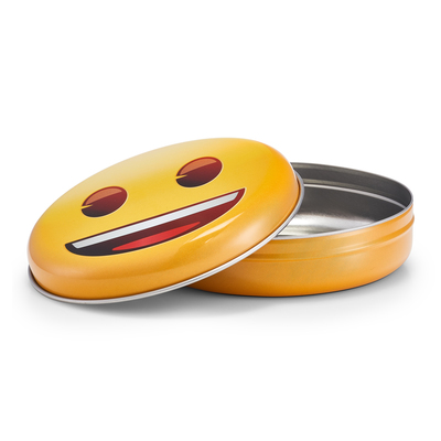 Box "Smiley", Metall