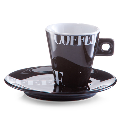 Espresso-Set "Coffee style", 8-tlg., Porzellan