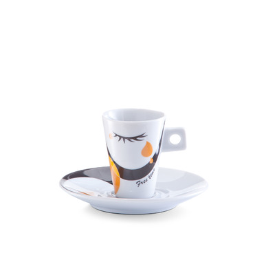 Espresso-Set "Faces", 12-tlg., Porzellan