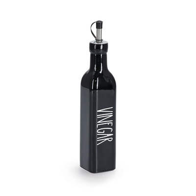 Essigflasche "Vinegar", 270 ml, Glas/Metall,