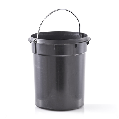 Kosmetikeimer, 3 ltr., Metall/Bambus/Kunststoff,