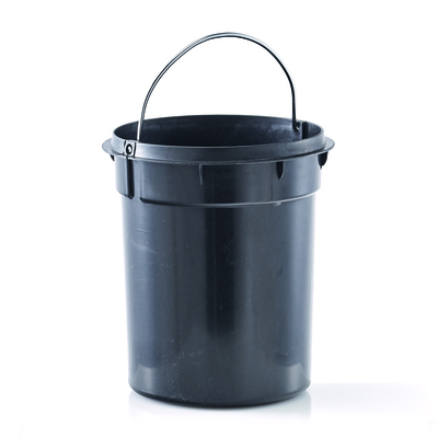 Kosmetikeimer "Bambus", 3 ltr., Metall/Edelstahl/