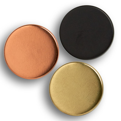Magnet-Set, 4-tlg., extra stark, Metall, gold