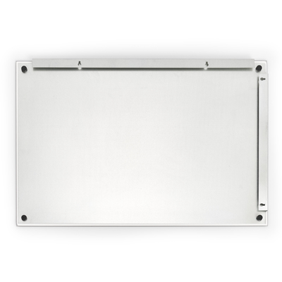 Memoboard 'Schiefer', Glas, grau