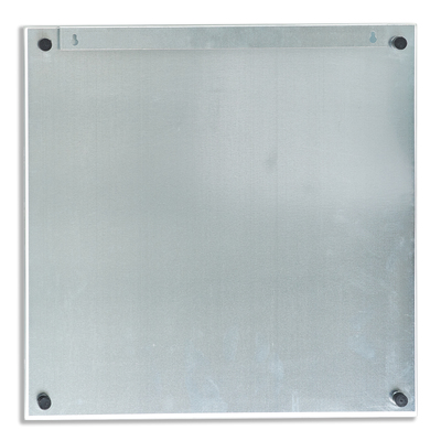 Memoboard 'Schiefer', Glas, grau