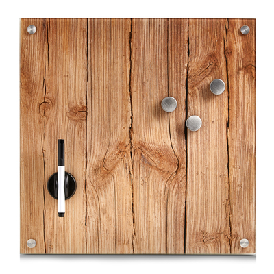 Memoboard 'Wood', Glas