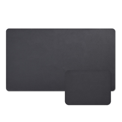 Mousepad, Kunstleder, schwarz