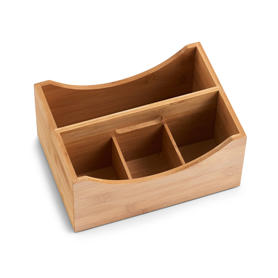 Aufbewahrungsbox praktische große Holzkiste Organizer Box für Kleinteile 25,5x20 