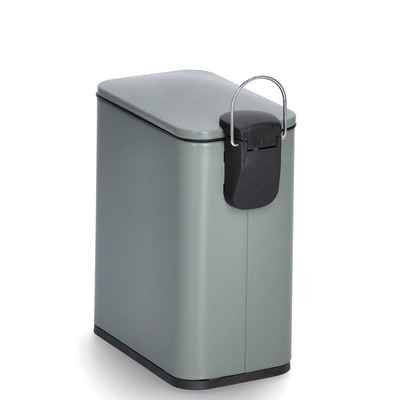 Treteimer m. Soft Close, 5 ltr, Metall/Kunststoff,