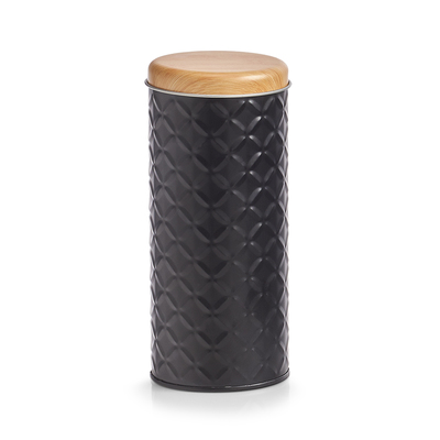 Vorratsdose "Scandi", 680 ml, Metall, schwarz