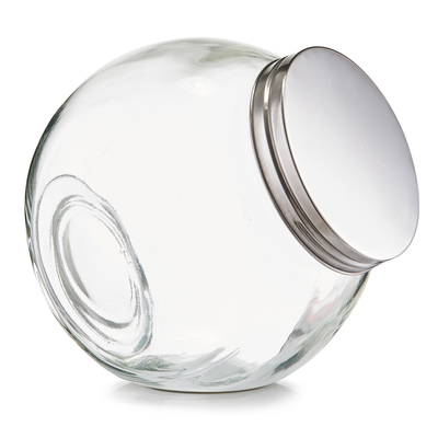 Vorratsglas 'Candy' m. Edelstahldeckel, 1200 ml