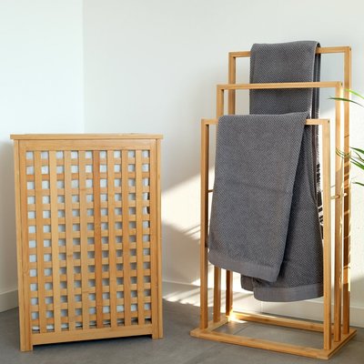 Wäschesammler, Bambus