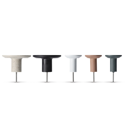 Wandhaken-Set, 5-tlg., Polyresin/Metall