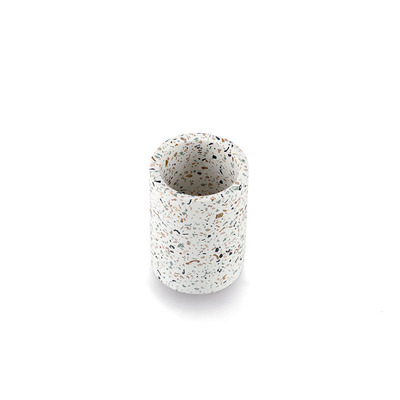 Zahnputzbecher "Terrazzo", Zement