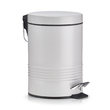 Kosmetikeimer, 3 ltr., Metall/Kunststoff, grau