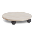 Pflanzenroller, rund, Kiefer/Kunststoff