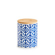 Vorratsdose 'Marokko', 600 ml, Keramik, blau/weiß