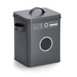 Waschpulver-Box, Metall, anthrazit