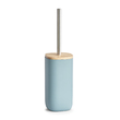 WC-Bürste, Polyresin/Esche, blau